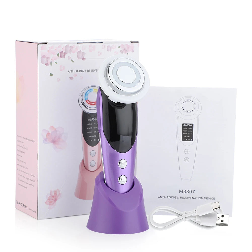 Facial Massager with Cold & Warm