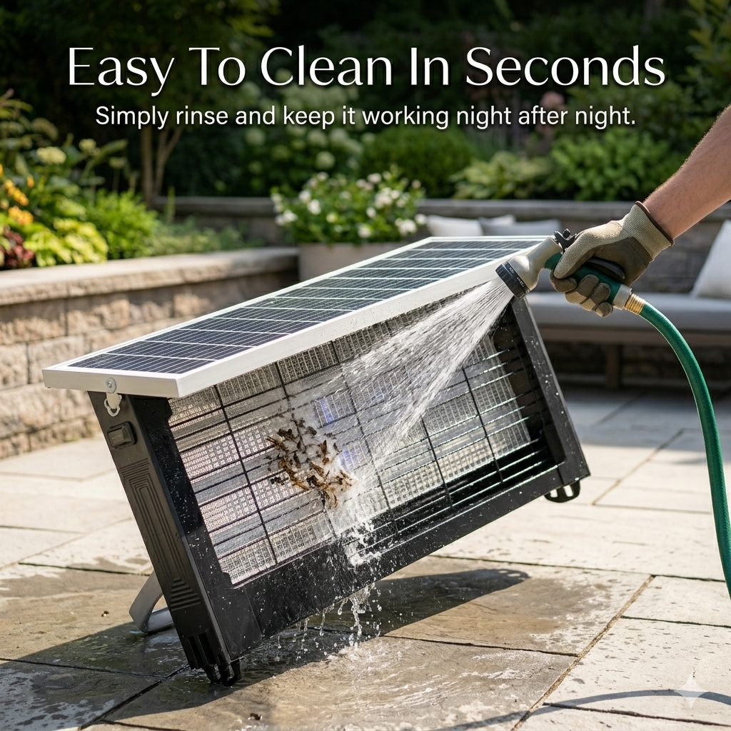 Revéra™ GlowGuard Pro | Solar Outdoor Bug Zapper