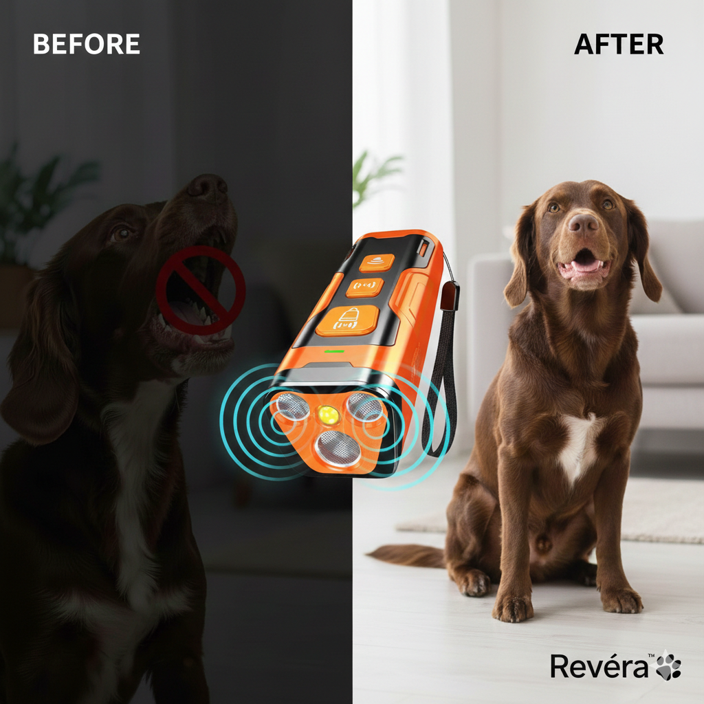 Revéra™ CalmPaw Ultrasonic Dog Training Device