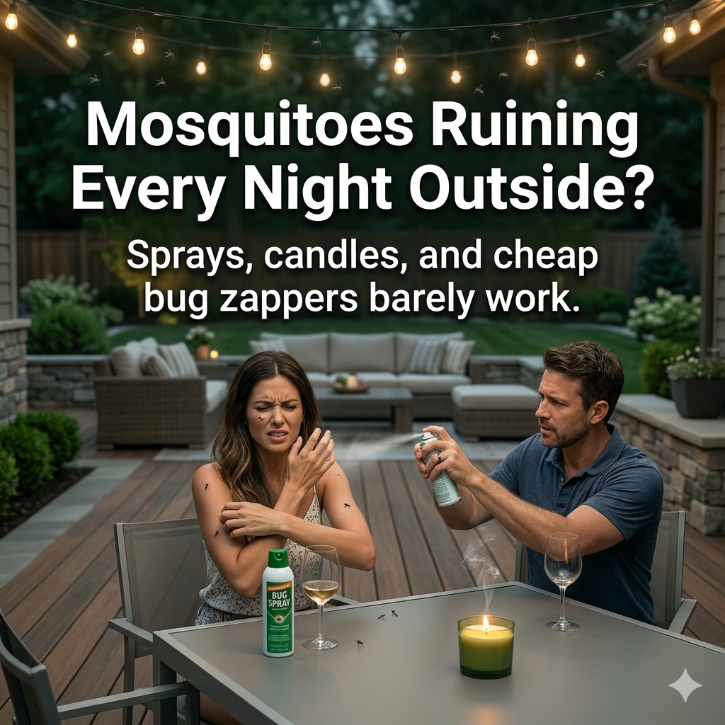 Revéra™ GlowGuard Pro | Solar Outdoor Bug Zapper