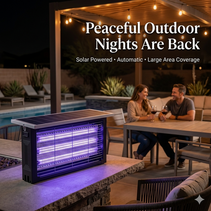 Revéra™ GlowGuard Pro | Solar Outdoor Bug Zapper