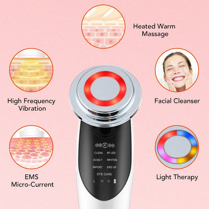 Facial Massager with Cold & Warm