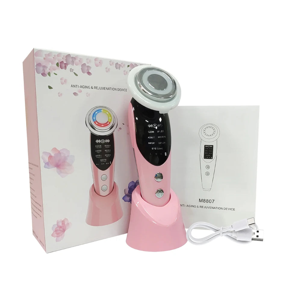 Facial Massager with Cold & Warm