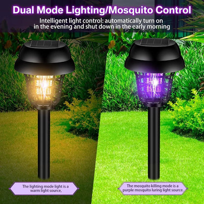 Revéra™ Solar Bug Zapper Waterproof Outdoor