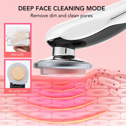 Facial Massager with Cold & Warm