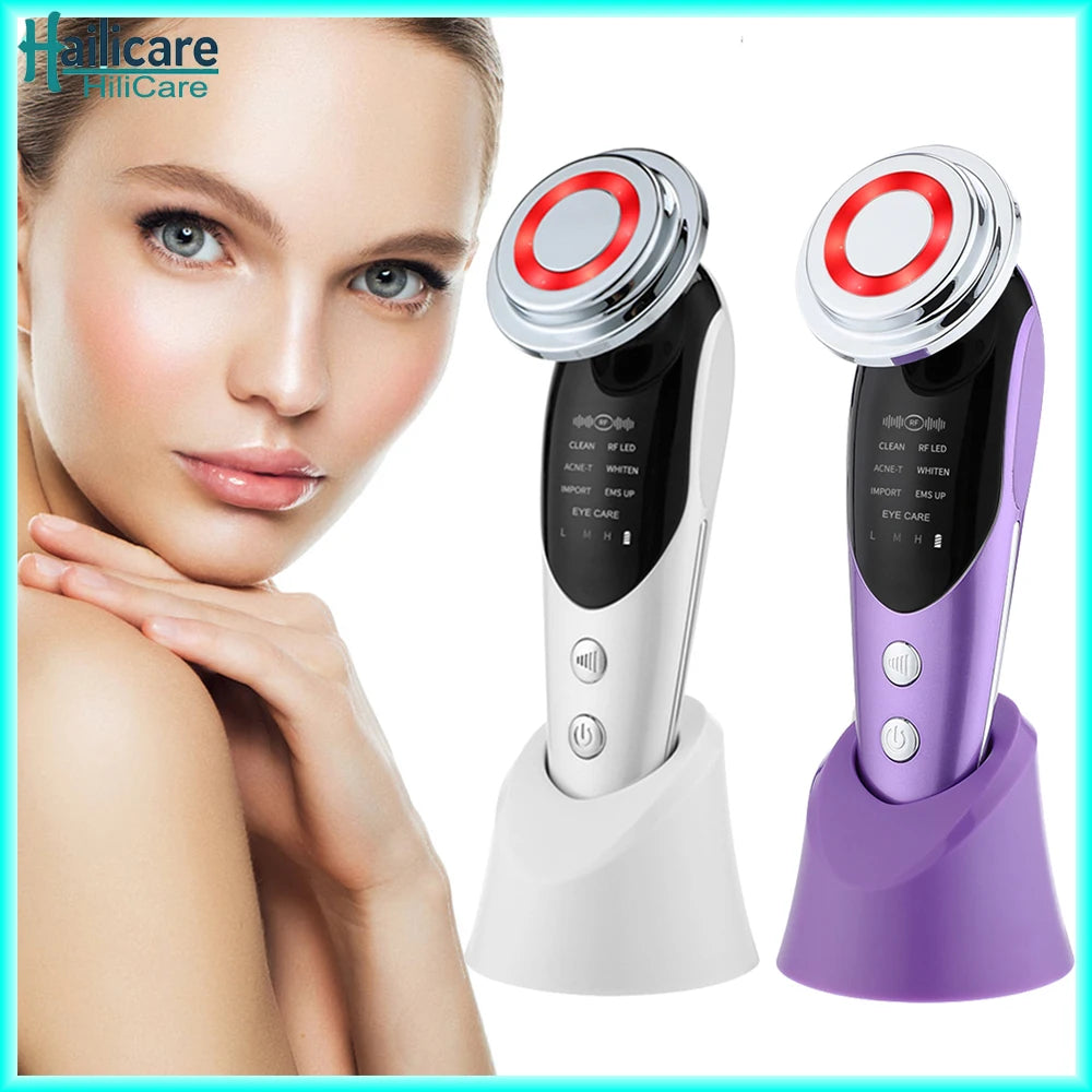 Facial Massager with Cold & Warm