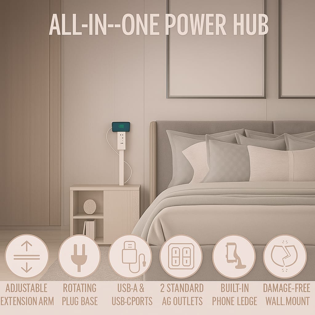 Revéra™ FlexReach Adjustable Outlet Extender