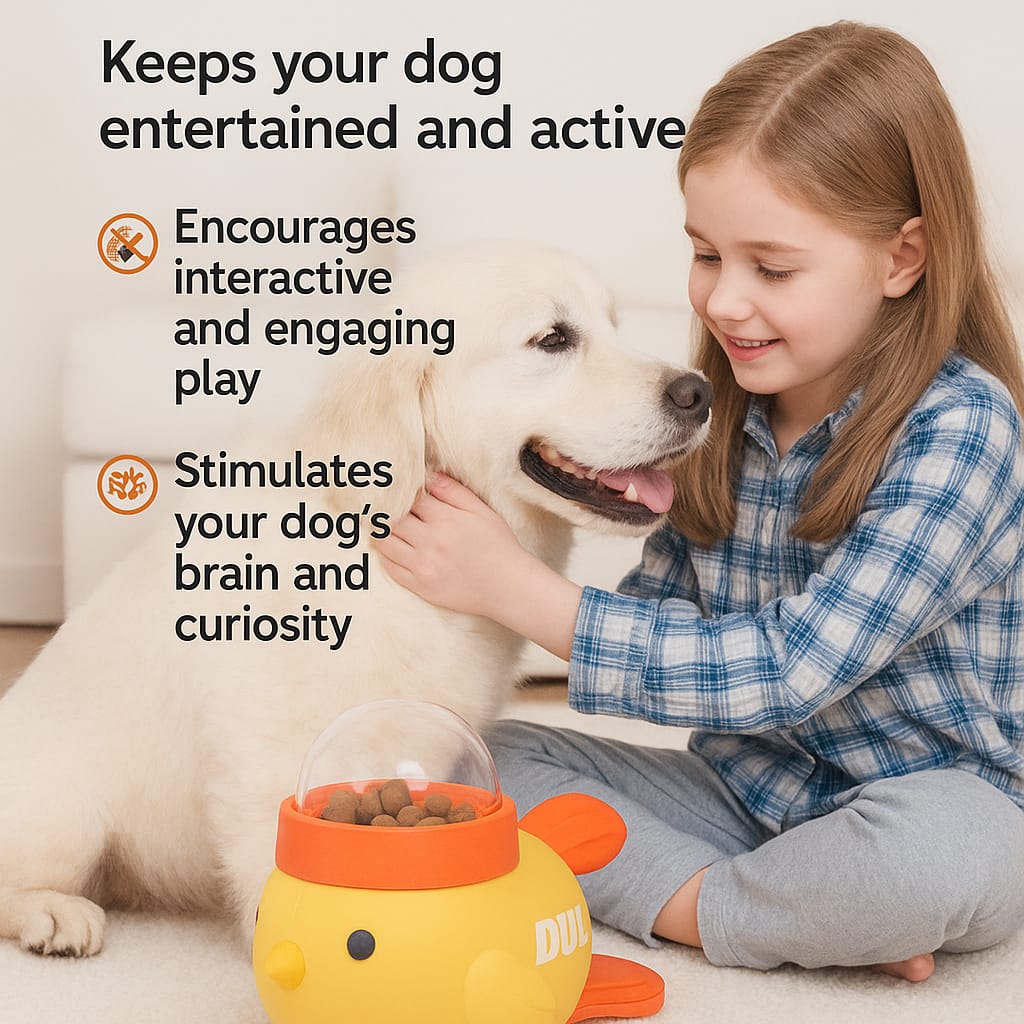 Quack & Snack – Interactive Duck Feeder Toy