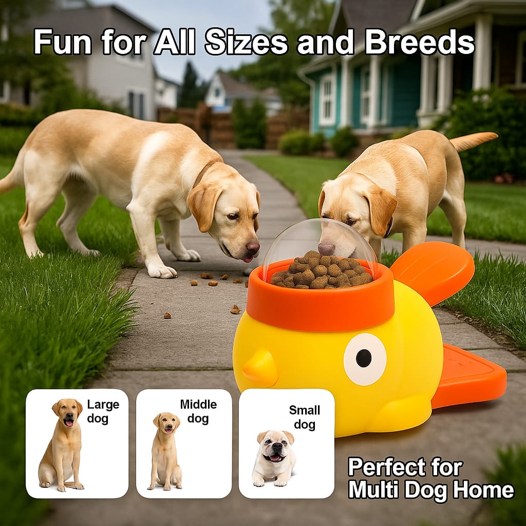 Quack & Snack – Interactive Duck Feeder Toy