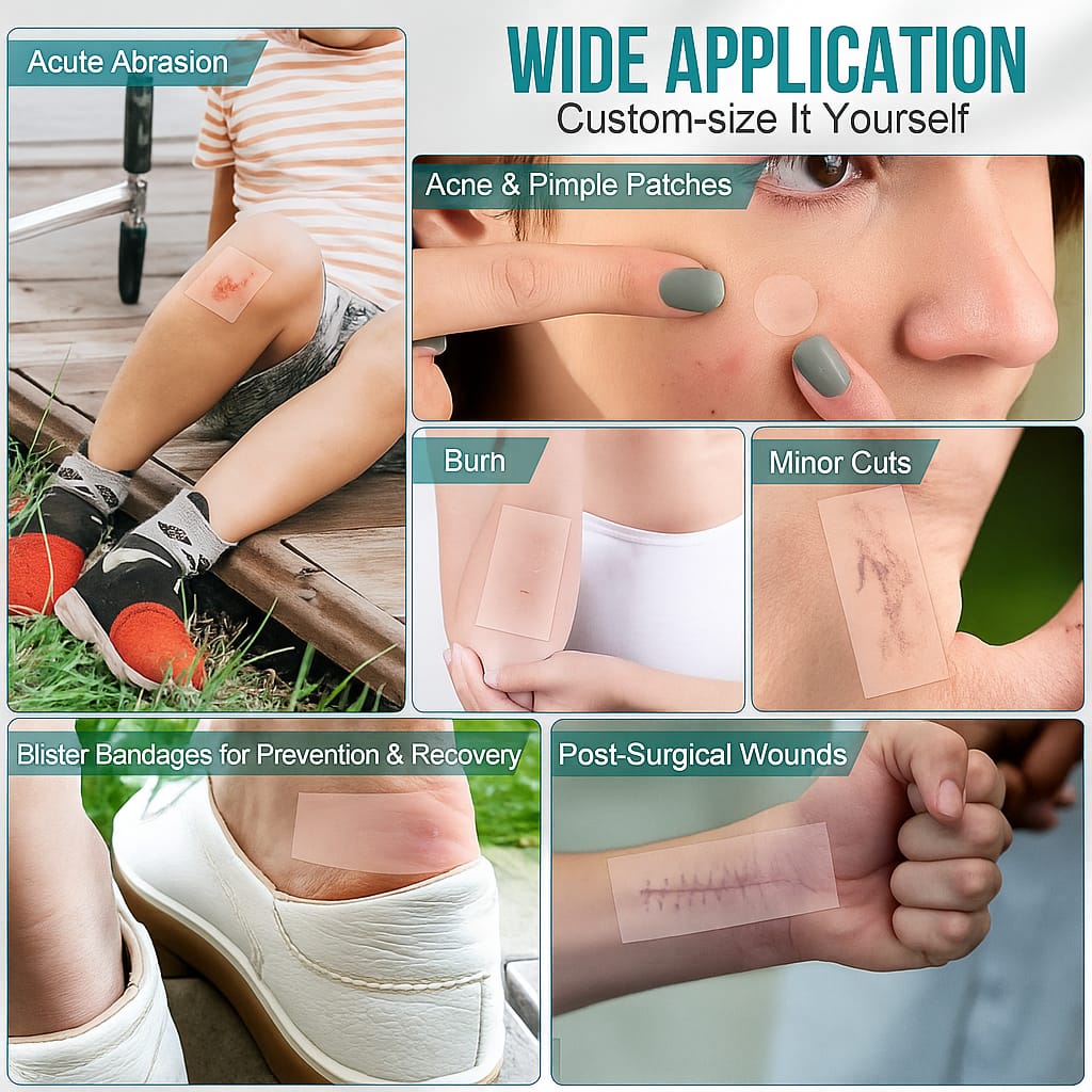 VEEU™Hydrocolloid Roll for Wound Care