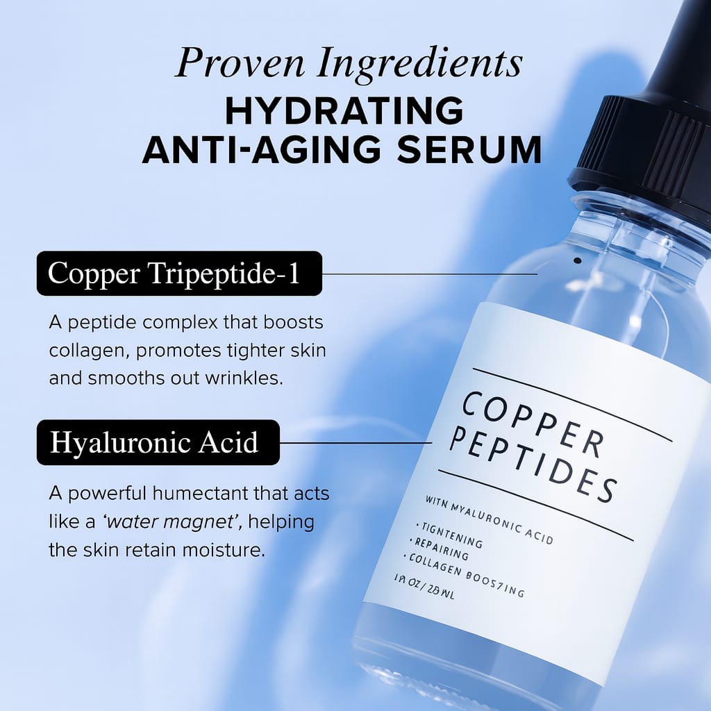 Revéra™ Copper Peptides Serum for Face