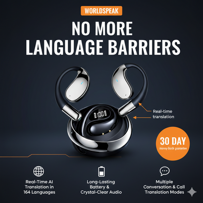 WorldSpeak AI Earbuds