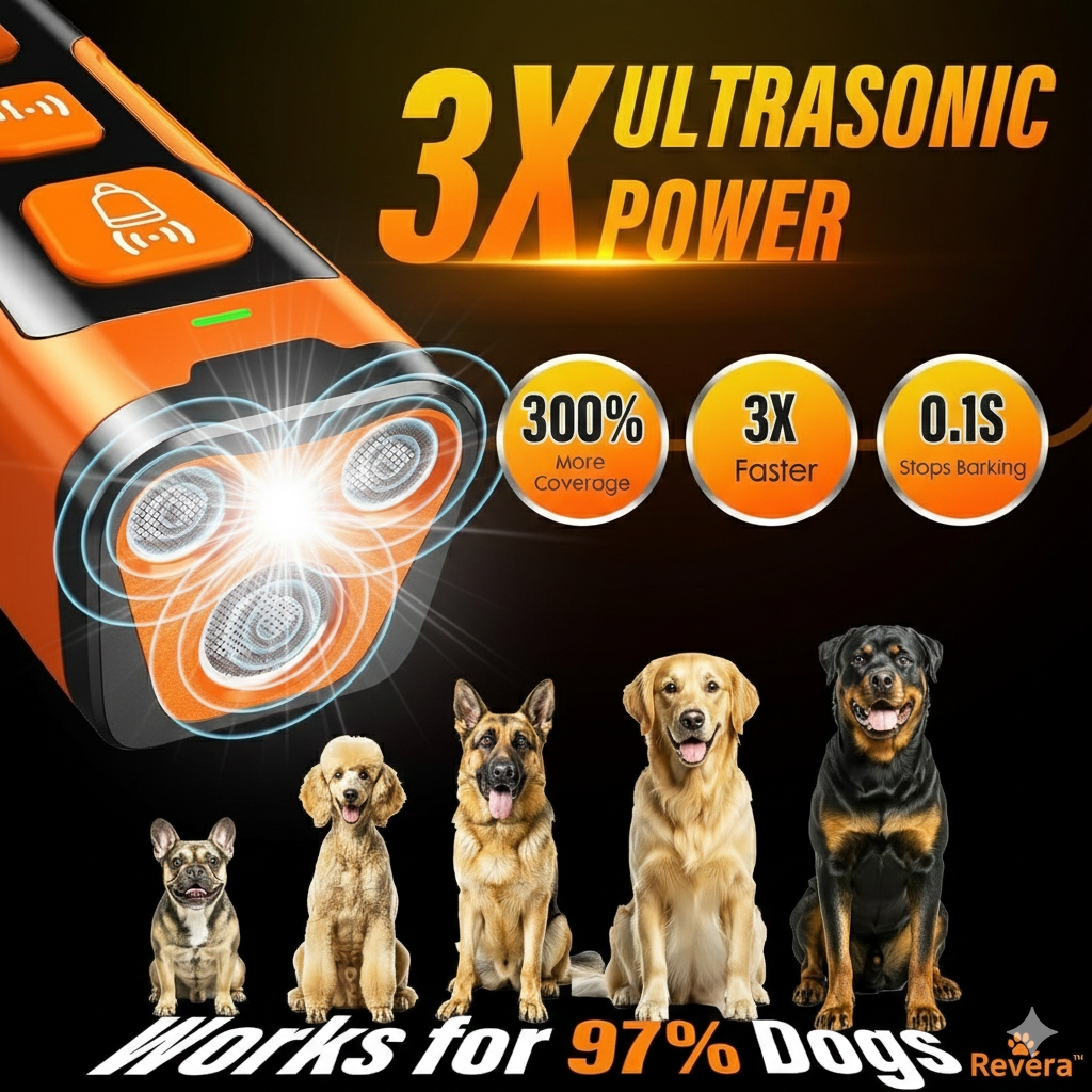 Revéra™ CalmPaw Ultrasonic Dog Training Device