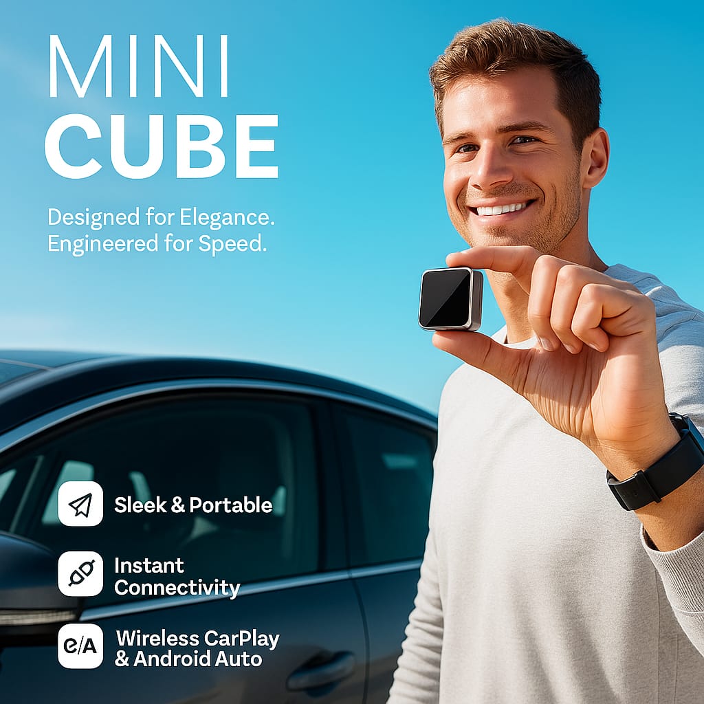 VEEU™ SmartDrive Adapter – Wireless CarPlay & Android Auto in Seconds